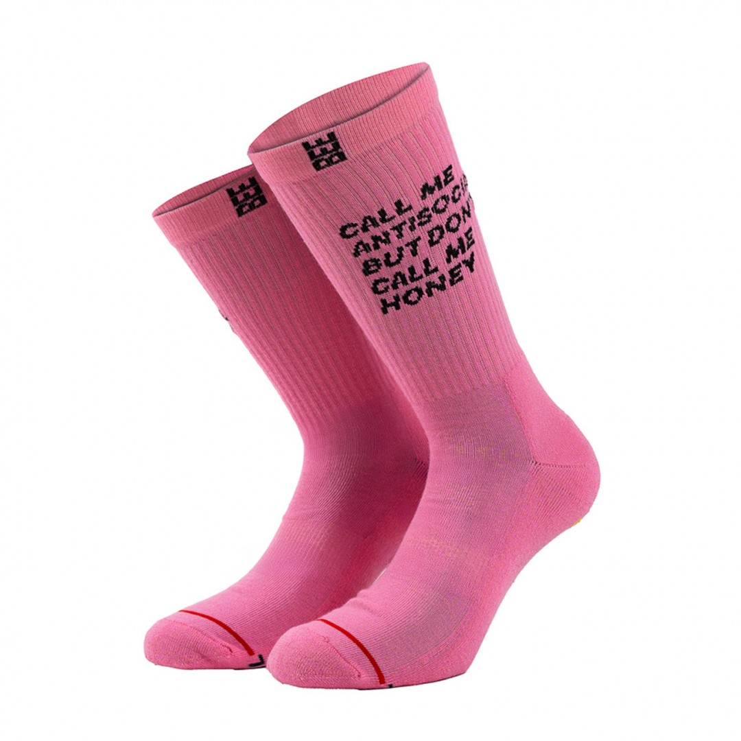 BEE UNUSUAL  ANTISOCIAL PINK SOCKS AS-252915-PINK Ροζ