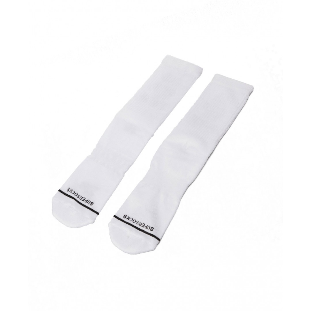 BEE UNUSUAL MT INK S.E. POWER GAME UNISEX SOCKS AS-9963-WHITE White