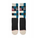 BEE UNUSUAL "NO F*CKS GIVEN" CLASSIC PLAID AS-225004-MULTI Colorful Image 