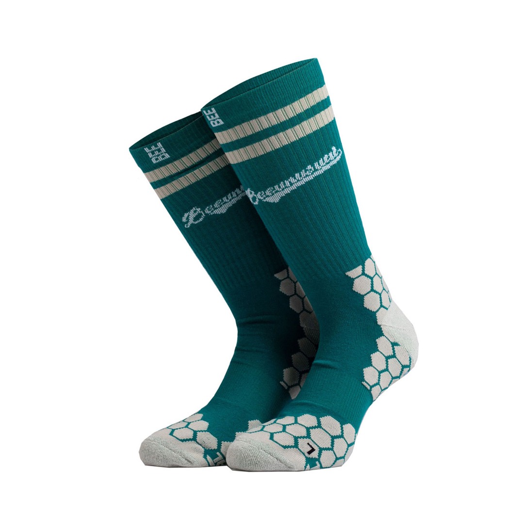 BEE UNUSUAL PERFORMANCE BASKETBALL RETRO SOCKS AS-240130-RETRO GREEN Green