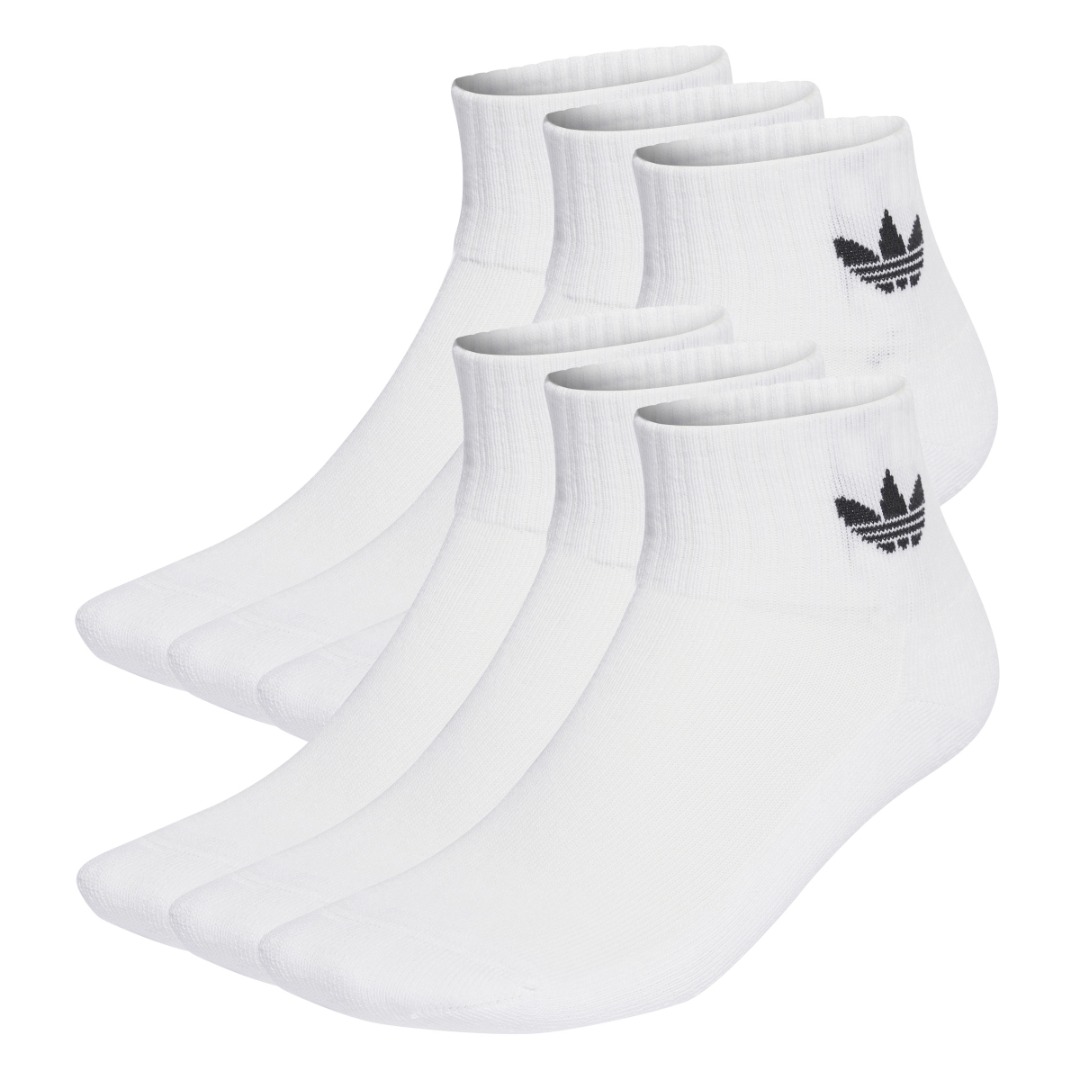 adidas Originals MID ANKLE SCK 6 IJ5627 Λευκό