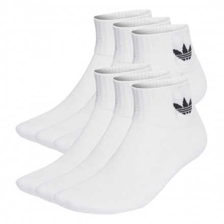 adidas Originals MID ANKLE SCK 6 IJ5627 Λευκό