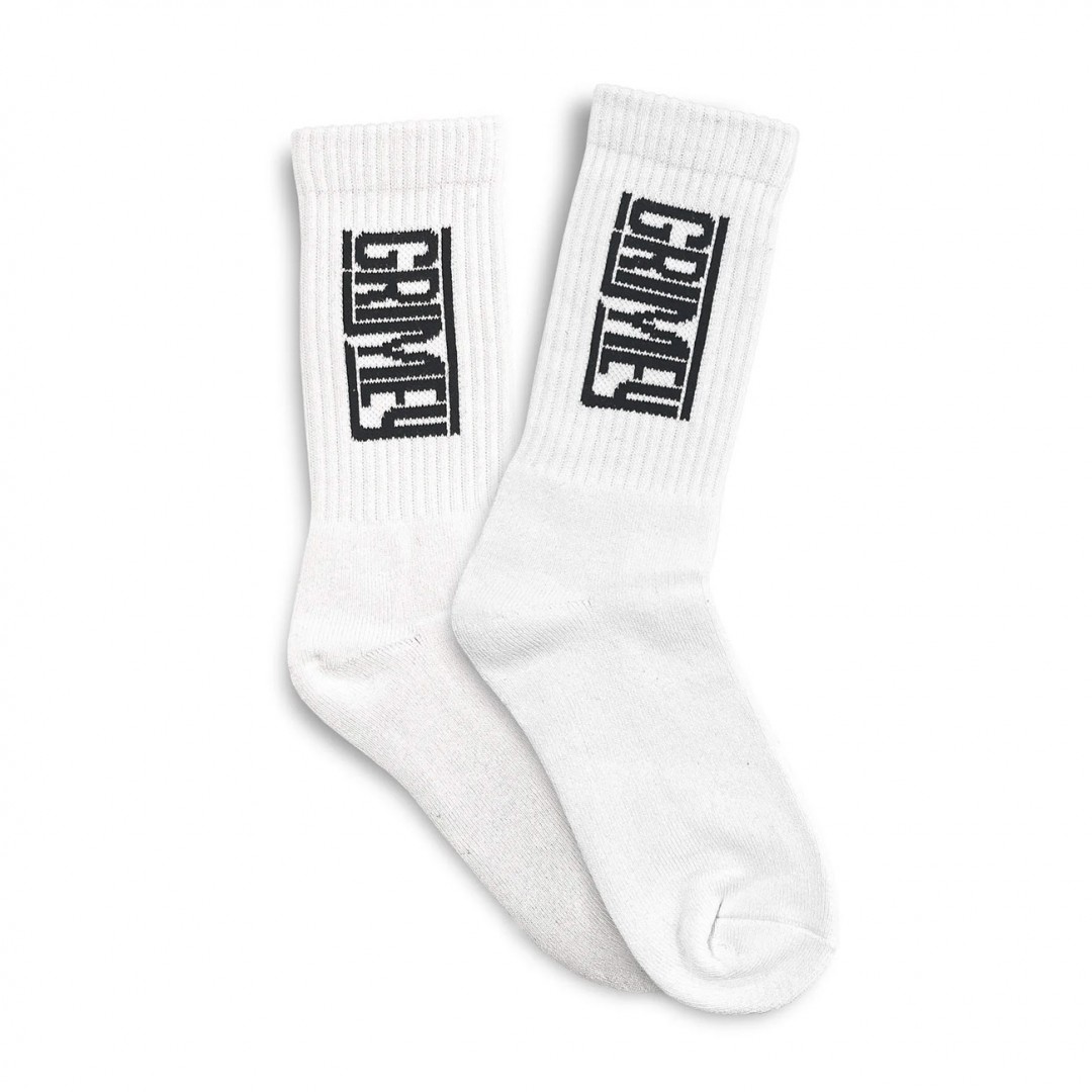 GRIMEY HIJACKER SOCKS GSO135-WHT White