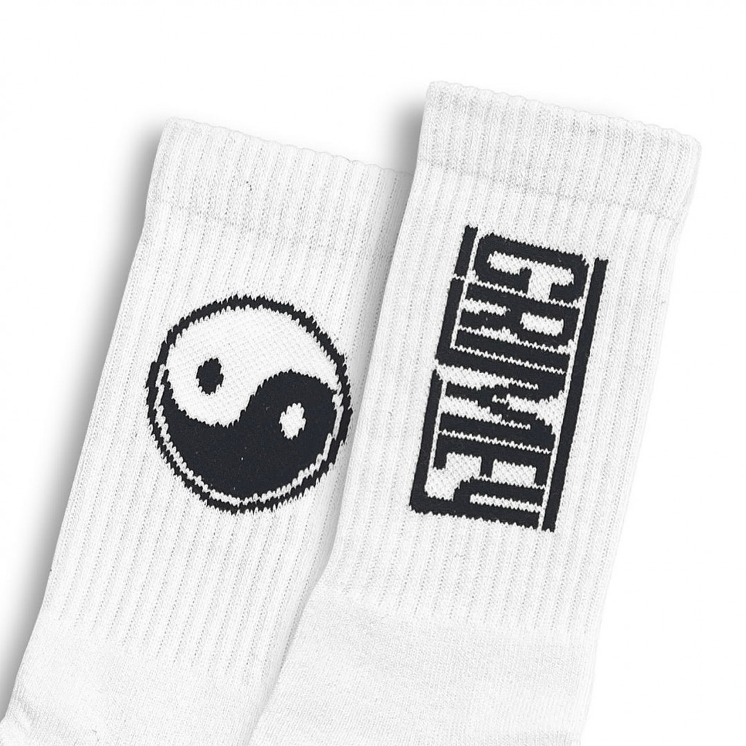 GRIMEY HIJACKER SOCKS GSO135-WHT White