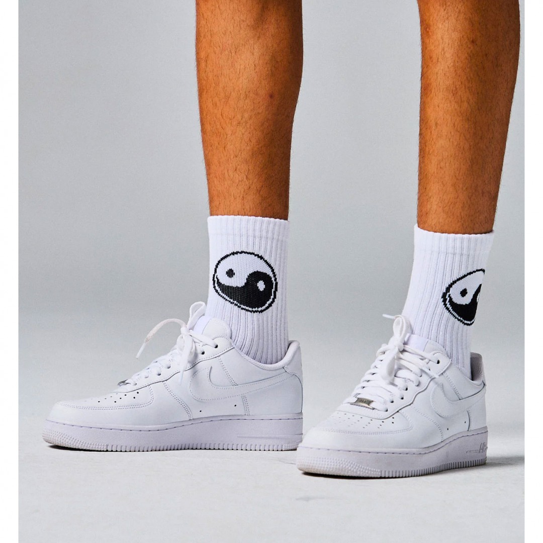 GRIMEY HIJACKER SOCKS GSO135-WHT White