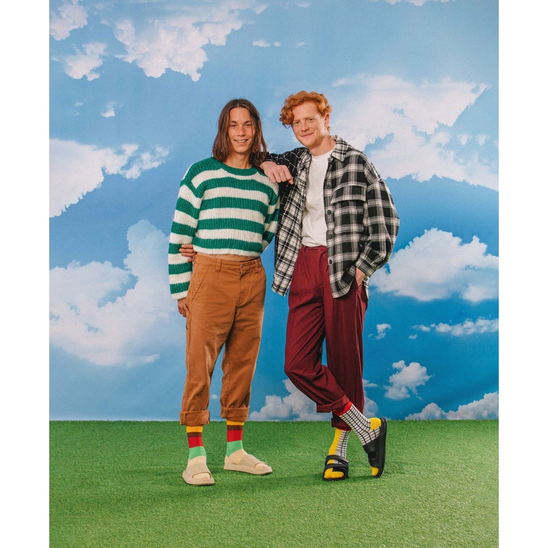 EAT MY SOCKS CHEESEBURGER EMSNOCSCHBU Πολύχρωμο