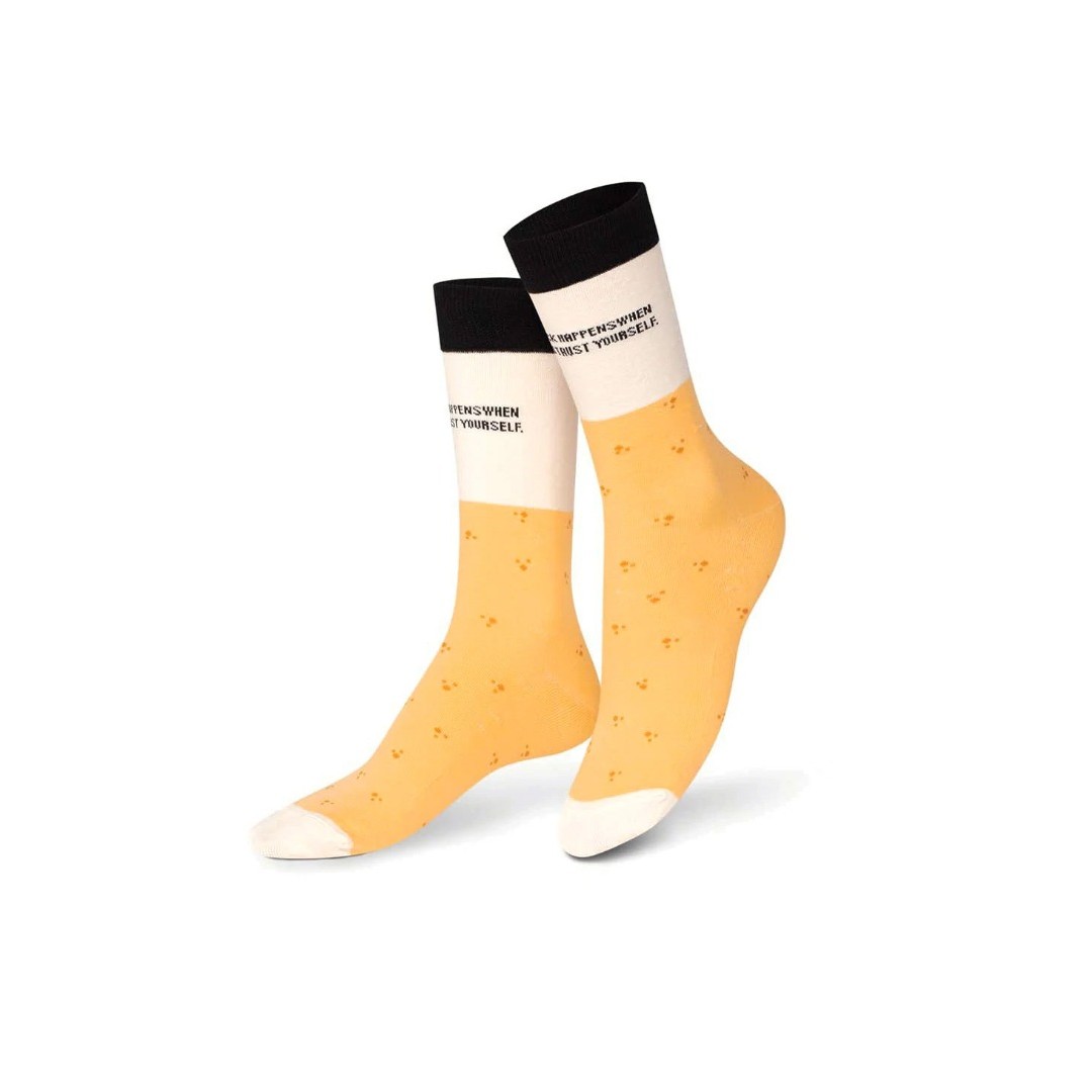 EAT MY SOCKS FORTUNE COOKIE EMSNOCFOCO Μπέζ
