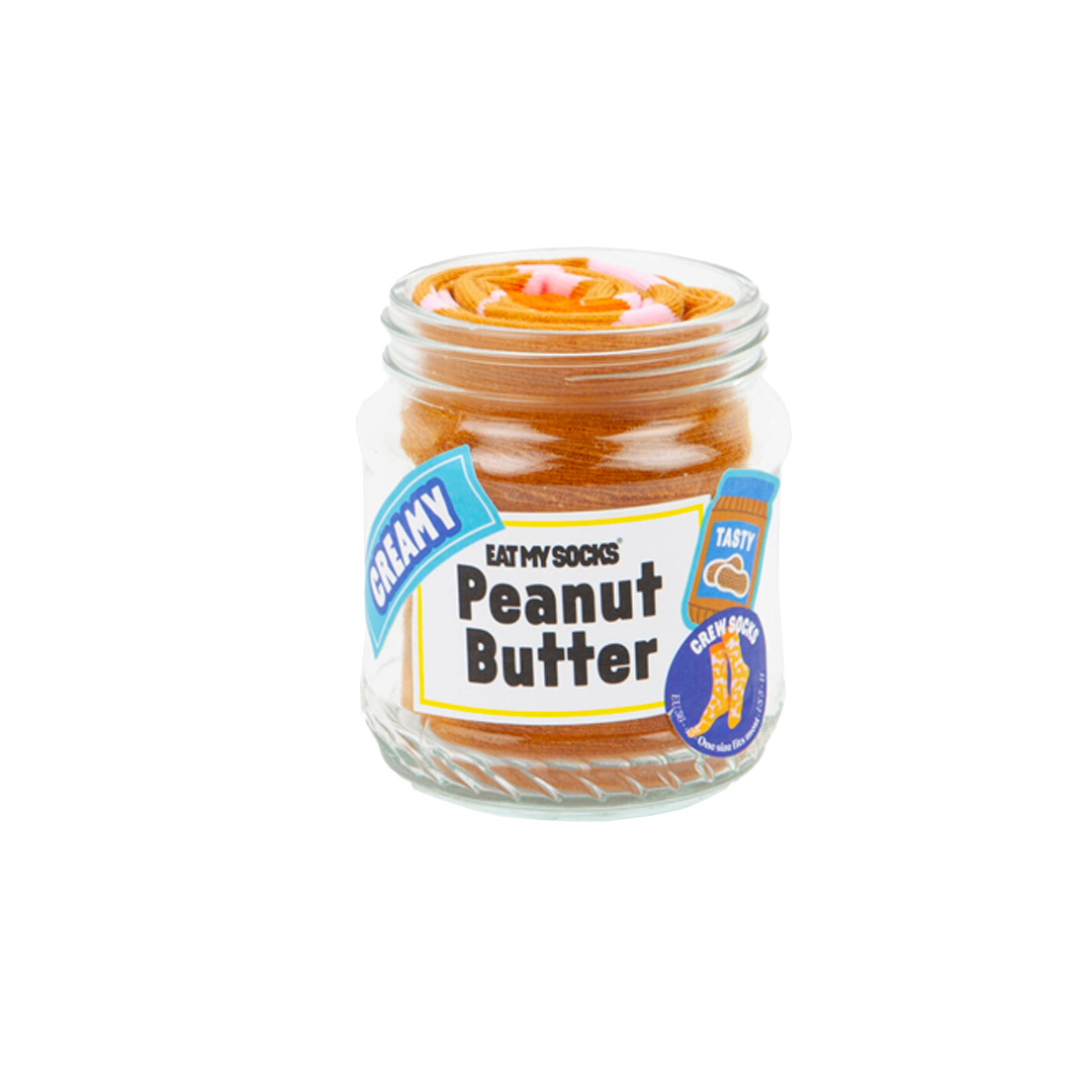 EAT MY SOCKS HAPPY PEANUT BUTTER EMSNOCPEBU Mustard