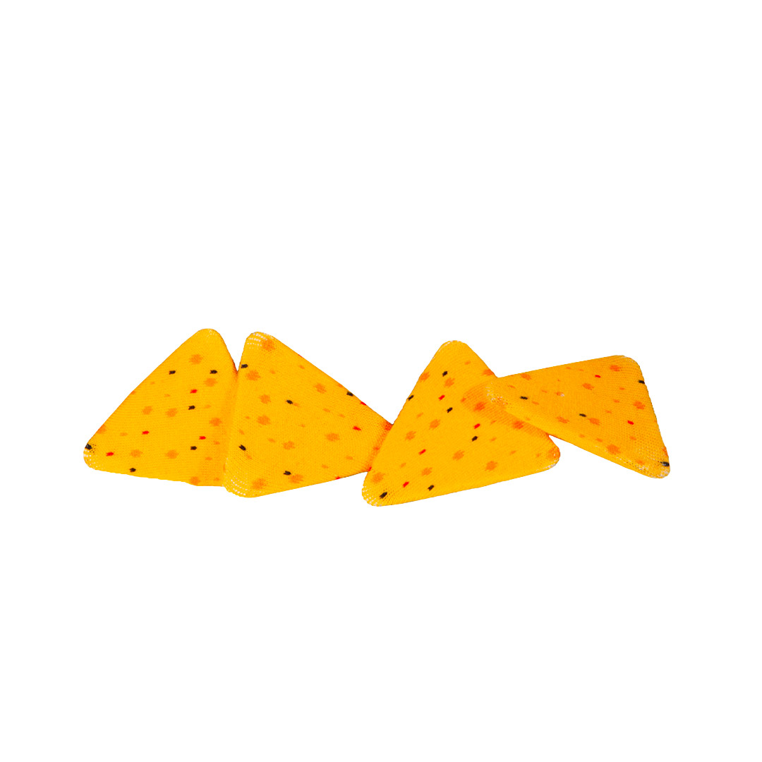 EAT MY SOCKS CRUNCHY NACHOS EMSNOCNAOR Πορτοκαλί
