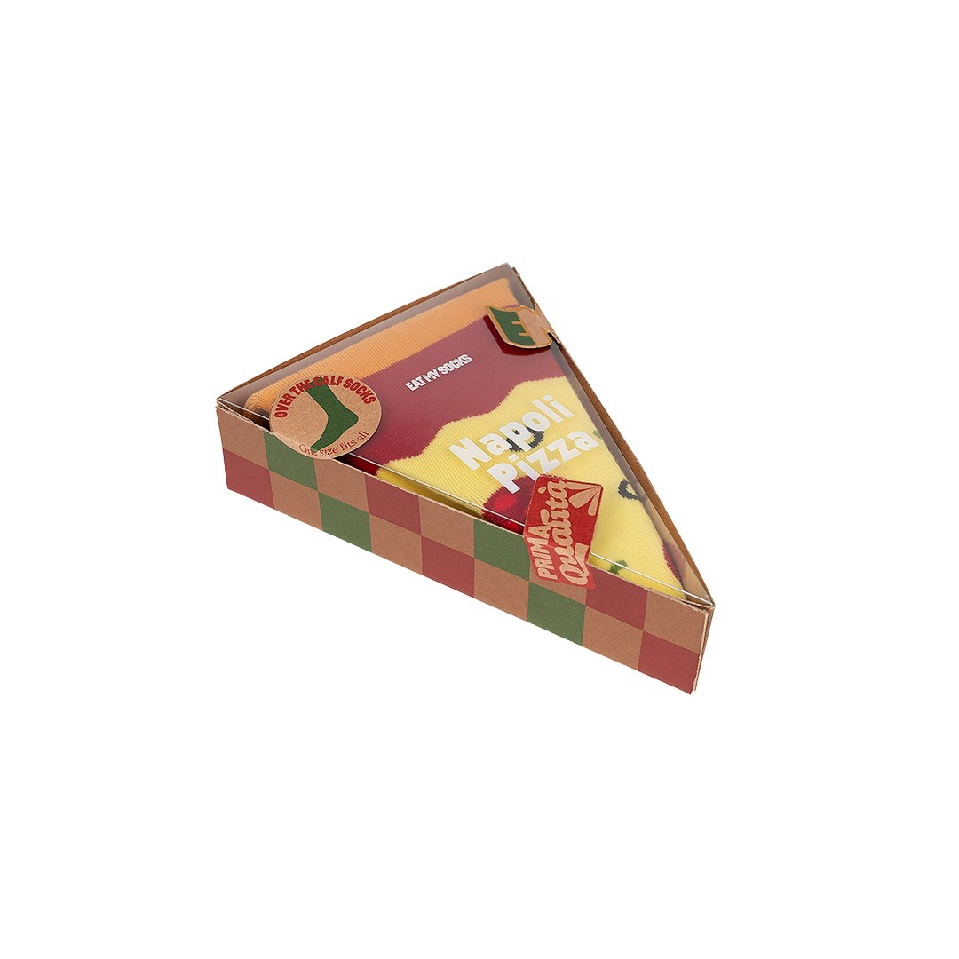 EAT MY SOCKS NAPOLI PIZZA EMSNOCPINA Colorful
