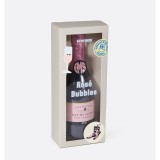 EAT MY SOCKS ROSE BUBBLES EMSNOCROBU Ροζ Εικόνα 