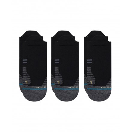 STANCE RUN LIGHT 3 PACK A218A20RPK-BLK Μαύρο