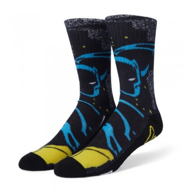 HUF CITY PROWLING CREW SOCK SK00826-BLACK Colorful