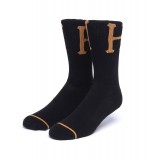 HUF CLASSIC H CREW SOCK SK00575-BLACK Black Image 