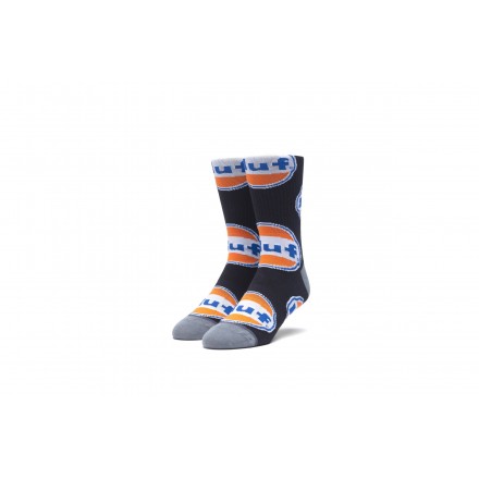 HUF IGNITE SOCK SK00421-BLACK Μαύρο