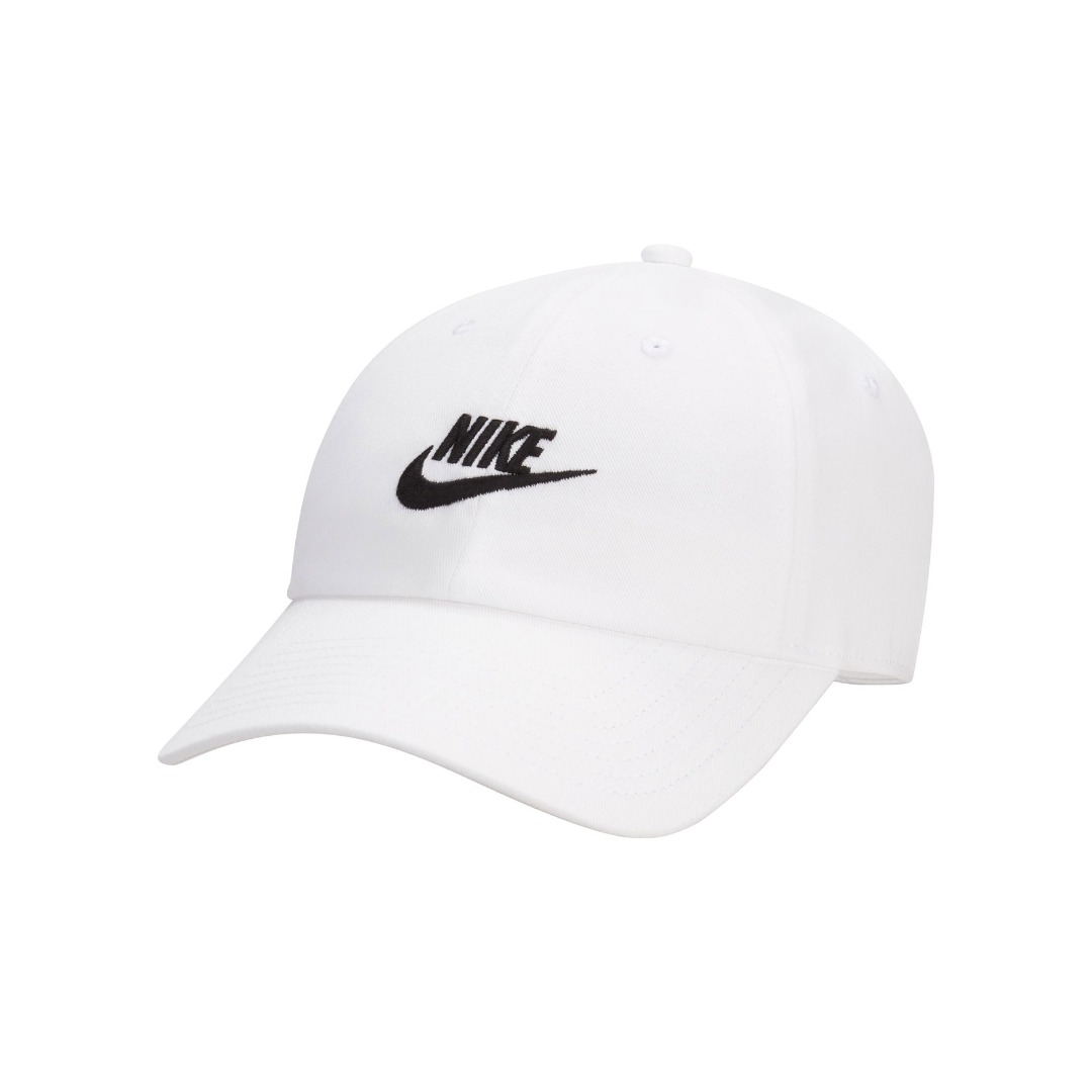 NIKE U NK CLUB CAP U CB FUT WSH L FB5368-100 Λευκό