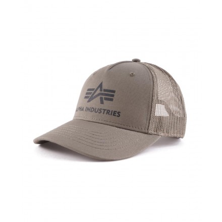 ALPHA INDUSTRIES BASIC TRUCKER CAP 186902-257 Χακί