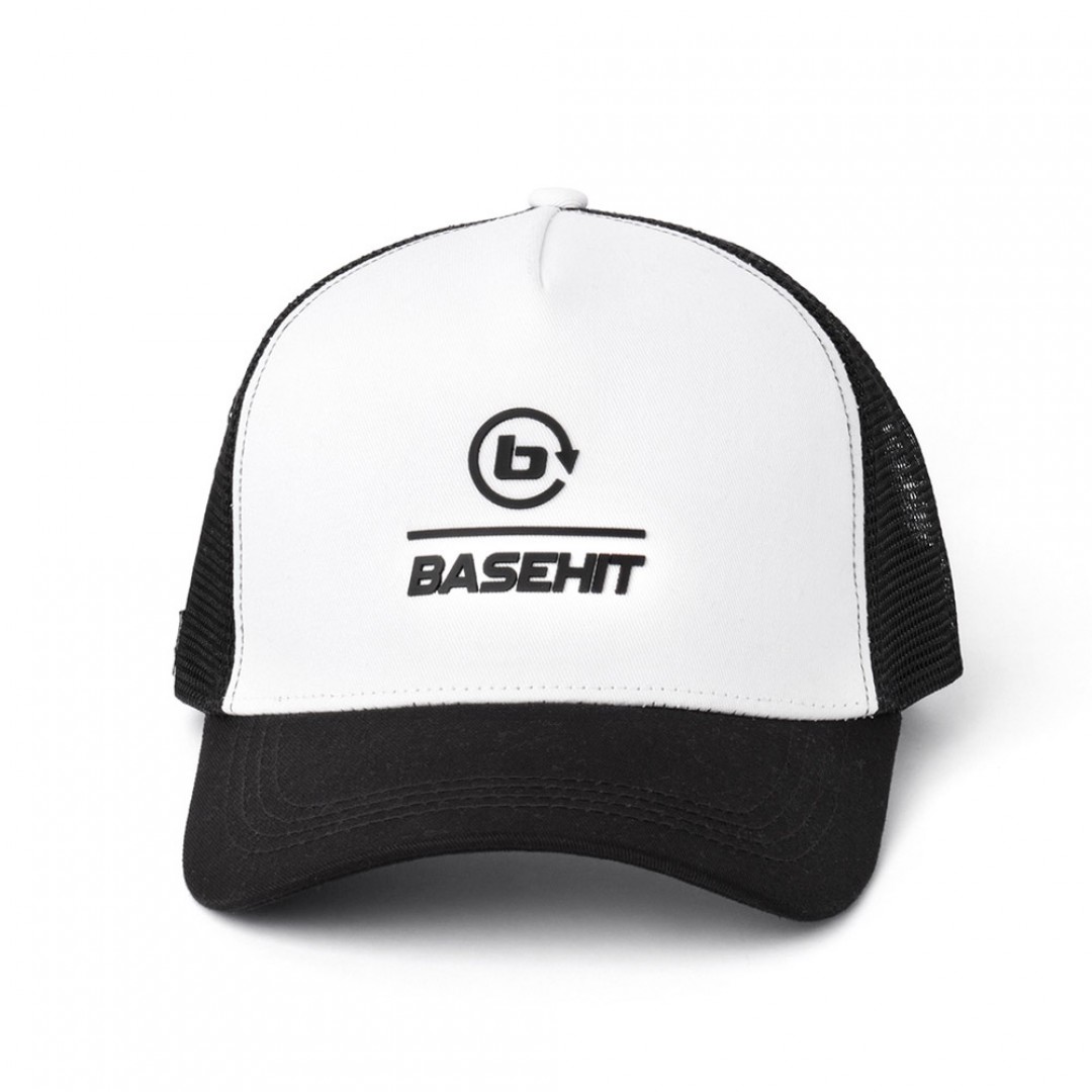 BASEHIT 221.BU01.86-WHITE/BLACK Λευκό-Μαυρο