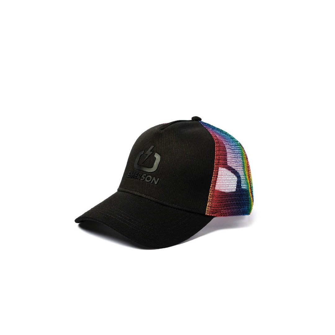 EMERSON 231.EU01.07-BLACK/RAINBOW Μαύρο