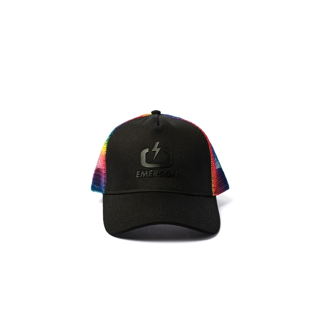 EMERSON 231.EU01.07-BLACK/RAINBOW Μαύρο