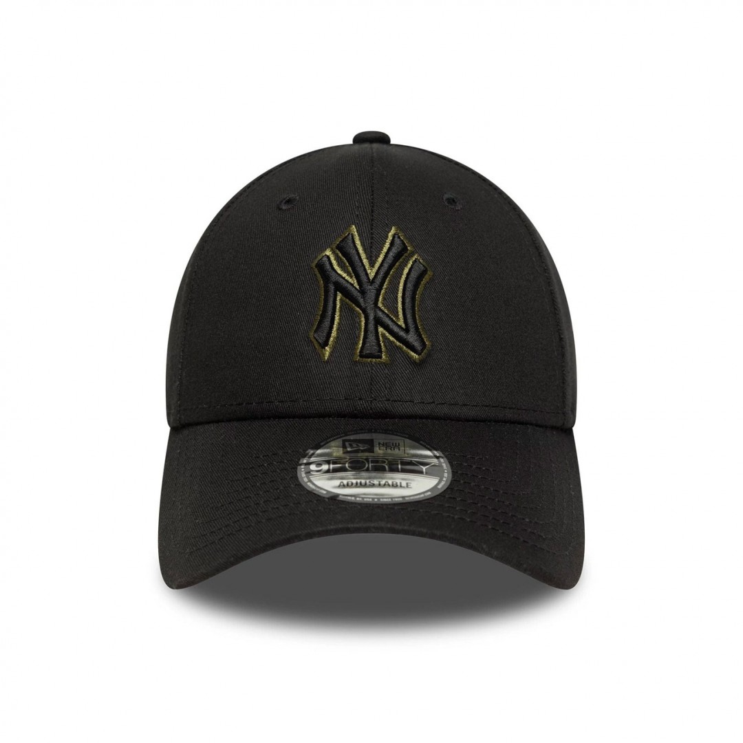 NEW ERA TEAM OUTLINE 9FORTY NEYYAN 60759089 Black