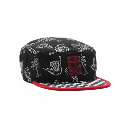 VANS SKETCH PILL BOX HAT VN0007RRBLK-BLK Black
