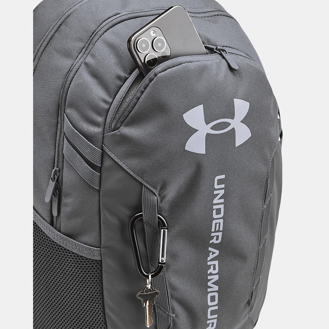 UNDER ARMOUR HUSTLE 6.0 BACKPACK 1384672-025 Coal