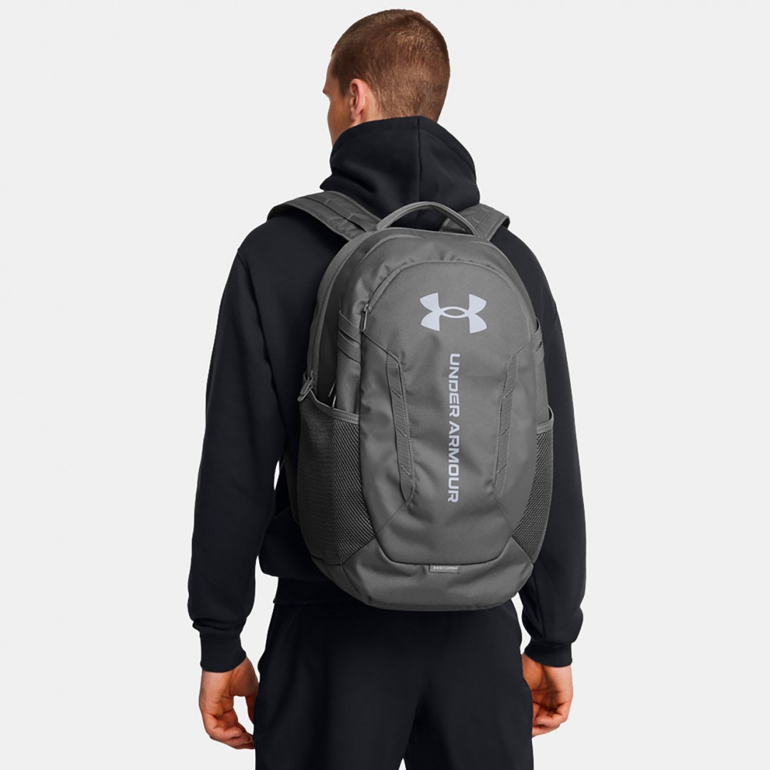 UNDER ARMOUR HUSTLE 6.0 BACKPACK 1384672-025 Coal