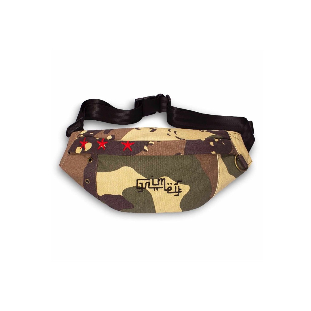 GRIMEY GLORIFIED CAMO FANNY PACK GFP133-CMO Παραλλαγή