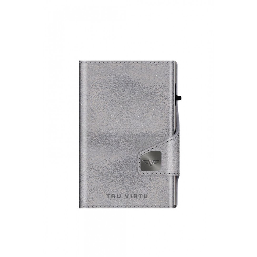 TRU VIRTU CLICK & SLIDE 24104000127-GLITTER SILVERGREY Ασημί