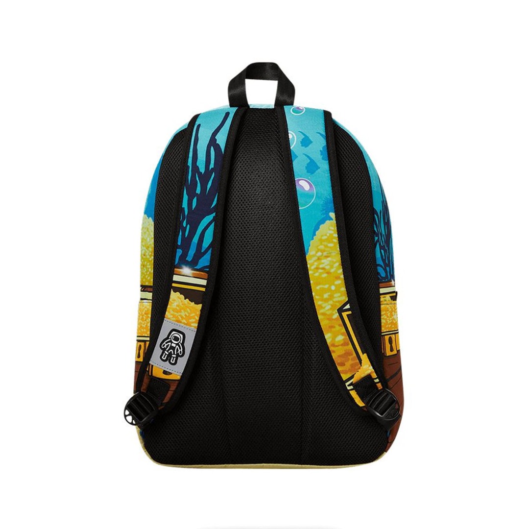 SPACE JUNK SHARK GRINNIN BACKPACKS SJS145 Πολύχρωμο