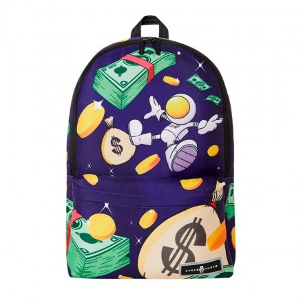SPACE JUNK SPACE MONEY COINS BACKPACKS SJS123 Πολύχρωμο