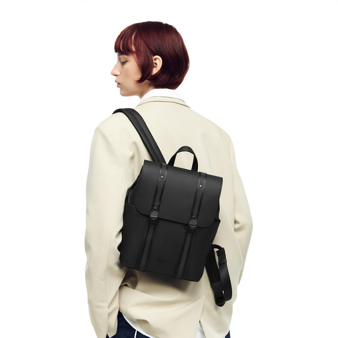 GASTON LUGA SPLASH MINI BACKPACK RE1101-BLACK Μαύρο