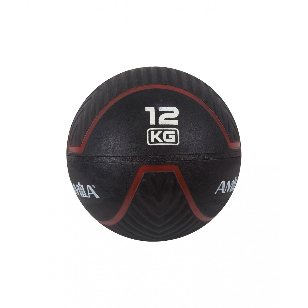 AMILA WALL BALL RUBBER 12KG 84745 Black