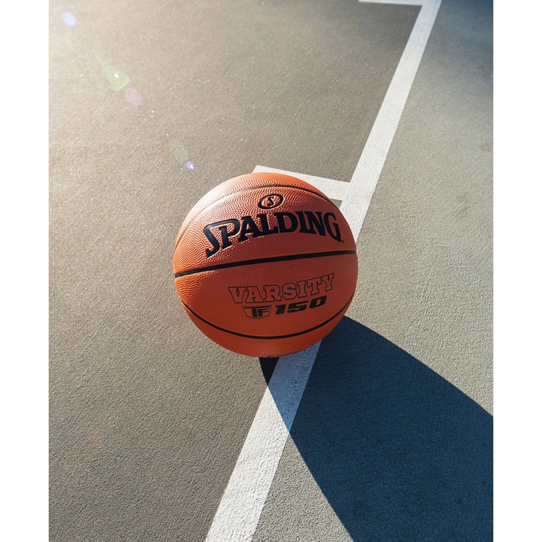 SPALDING VARSITY TF-150 SIZE5 RUBBER BASKETBALL 84-326Z1 Πορτοκαλί