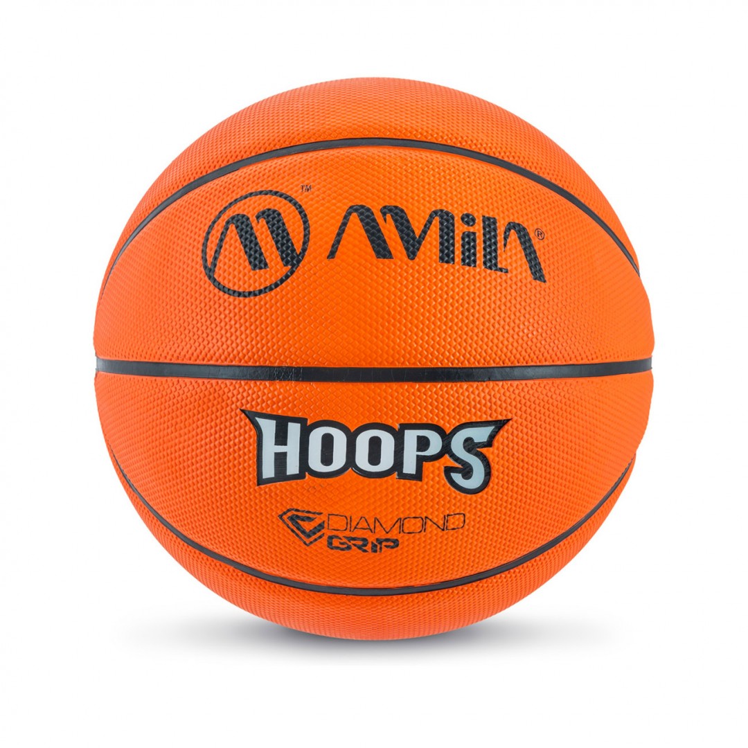 AMILA ΜΠΑΛΑ BASKET AMILA #5 RUBBER 41505-26 Πορτοκαλί