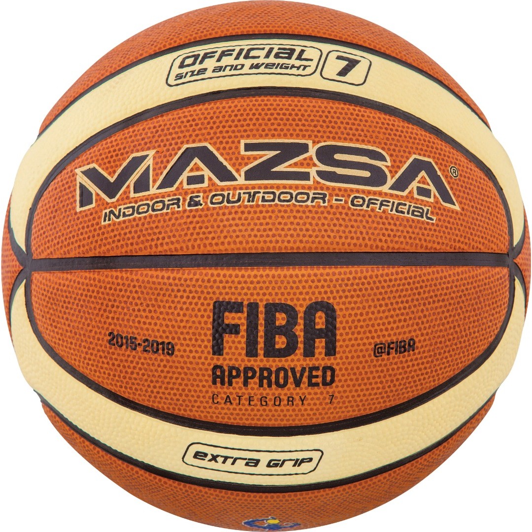AMILA ΜΠΑΛΑ BASKET MAZSA #7 CELLULAR RUBBER - FIBA APPR. 41510-26 Πορτοκαλί