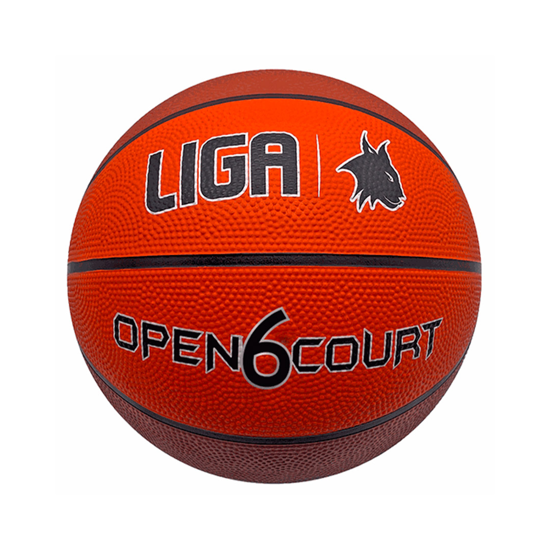 LIGA SPORT BASKETBALL OPEN COURT (SIZE 6) B1019-6 Orange