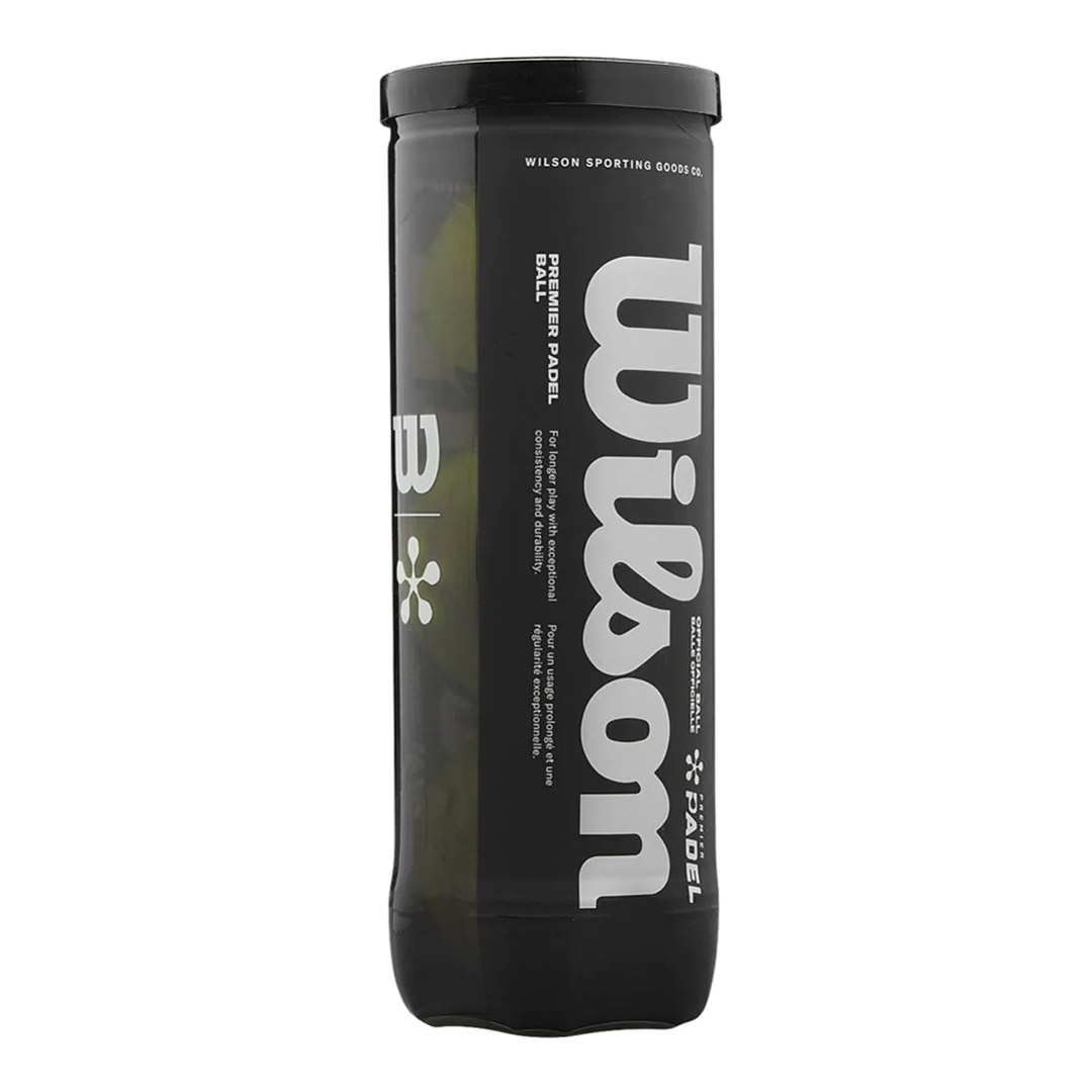 WILSON PREMIER PADEL 3 BALL CAN WR8908401 Κίτρινο