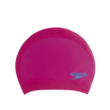 SPEEDO  JUNIOR LONG HAIR CAP 8-12809F953 Fuchsia