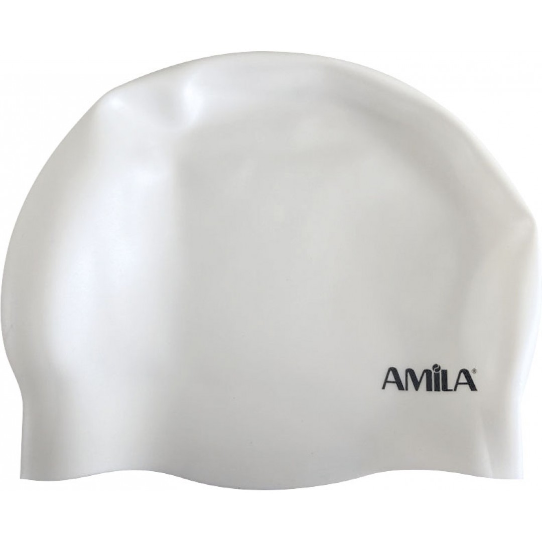 AMILA ΣΚΟΥΦΙΑ ΠΙΣΙΝΑΣ ΣΙΛΙΚΟΝΗ ΜΟΝΟΧΡ. NO WRINKLE ΑΣΠΡΟ 47027-17 Λευκό