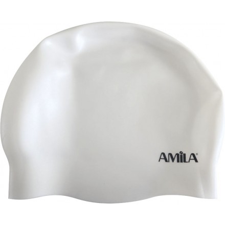 AMILA ΣΚΟΥΦΙΑ ΠΙΣΙΝΑΣ ΣΙΛΙΚΟΝΗ ΜΟΝΟΧΡ. NO WRINKLE ΑΣΠΡΟ 47027-17 Λευκό