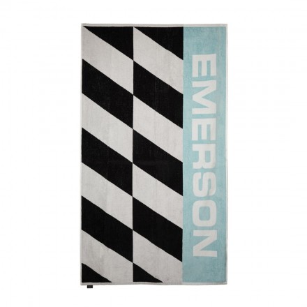 EMERSON 241.EU04.03-BLACK/WHITE/AQUA Μαύρο