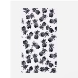 SLOWTIDE X HOFFMAN FABRICS PINEAPPS BEACH TOWEL STRP023-CREAM White Image 