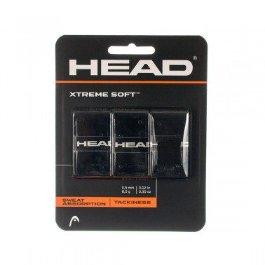 HEAD XTREMESOFT OVERGRIP TENNIS 285104-BK Μαύρο