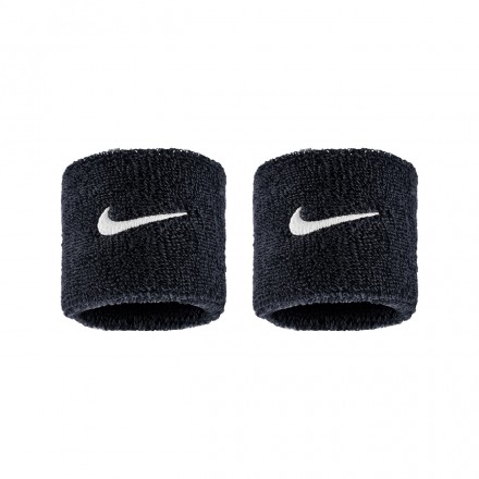 NIKE SWOOSH CLASSIC WRISTBANDS 2PK N.101.2405-010 Black
