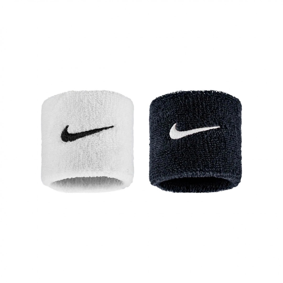 NIKE SWOOSH CLASSIC WRISTBANDS 2PK N.101.2405-036 White-Black