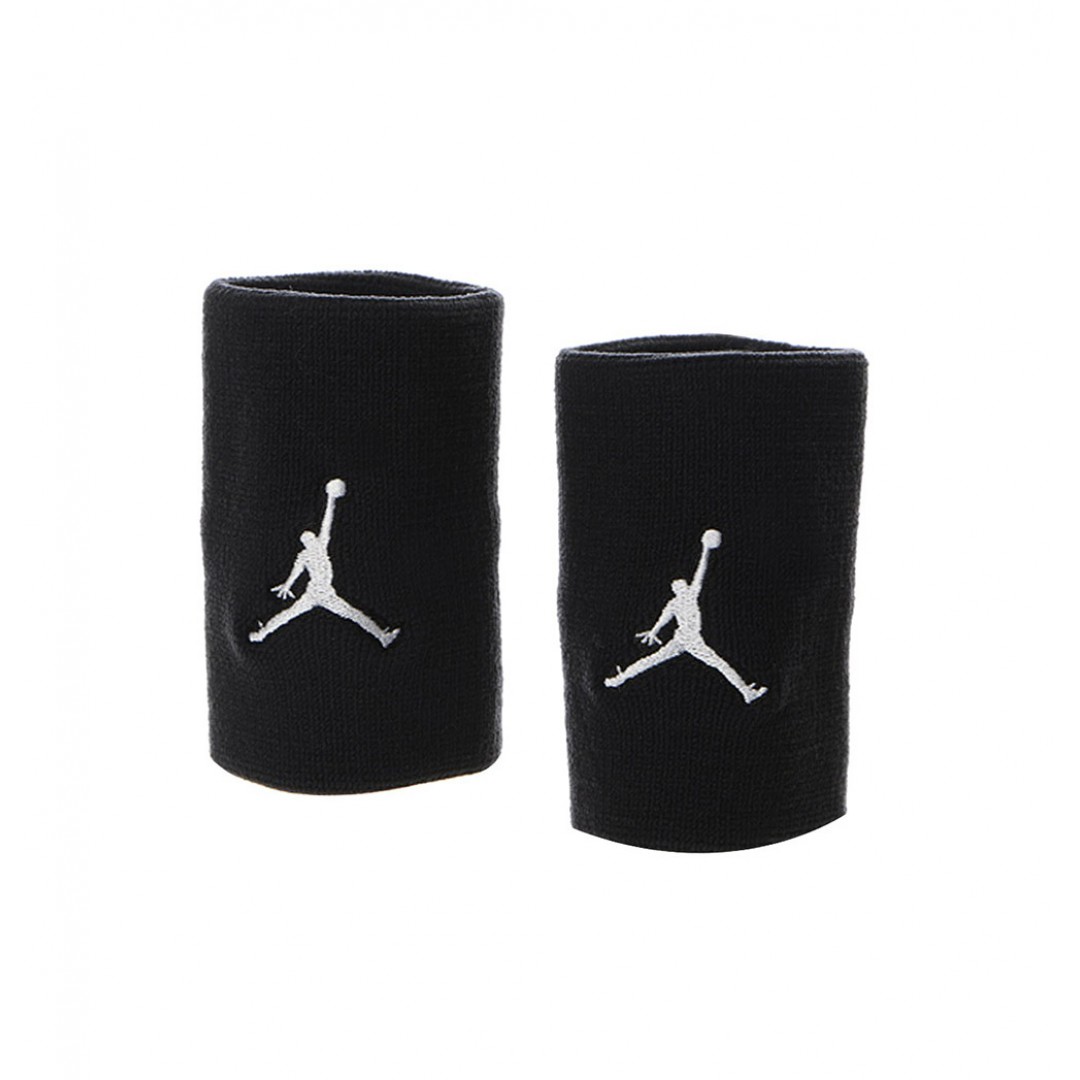 JORDAN JUMPMAN WRISTBANDS J.KN.01-010 Μαύρο