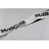 SneakerCage LAS VEGAS WOVEΝ WRISTBANDS 18-30081501 Λευκό-Μαυρο Εικόνα 2