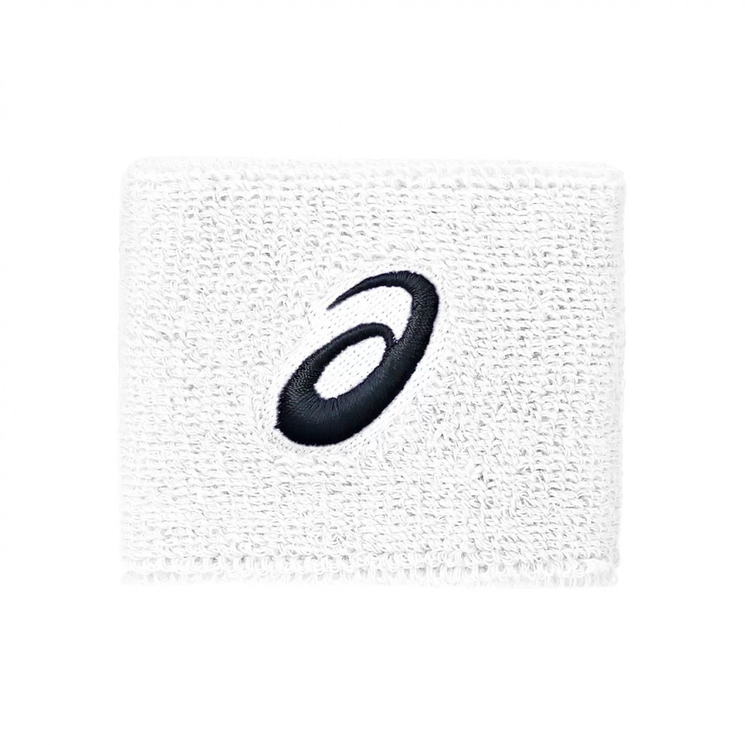 ASICS WRIST BAND PAIR 3043A143-100 White